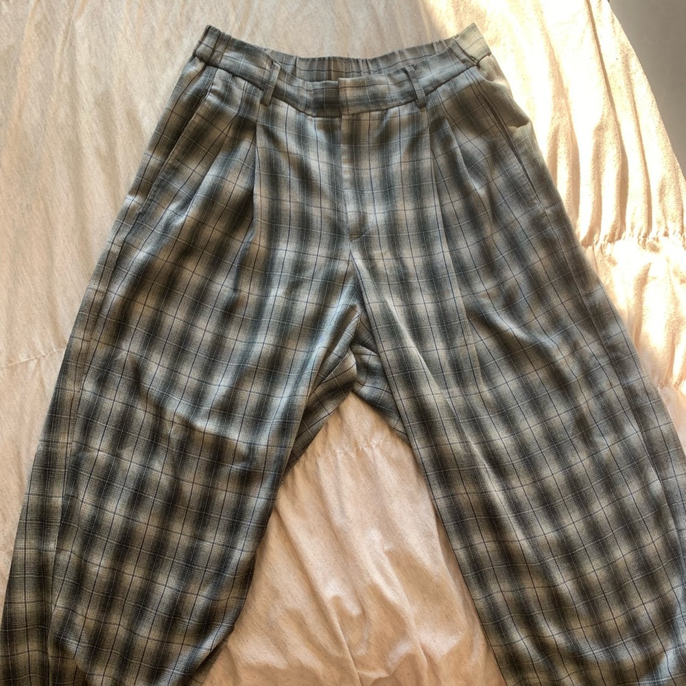 urban outfitters plaid pants - Picture 2 of 4